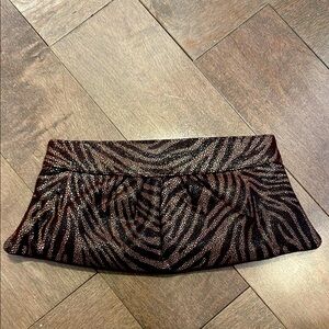 Zebra Print Lauren Merkin clutch